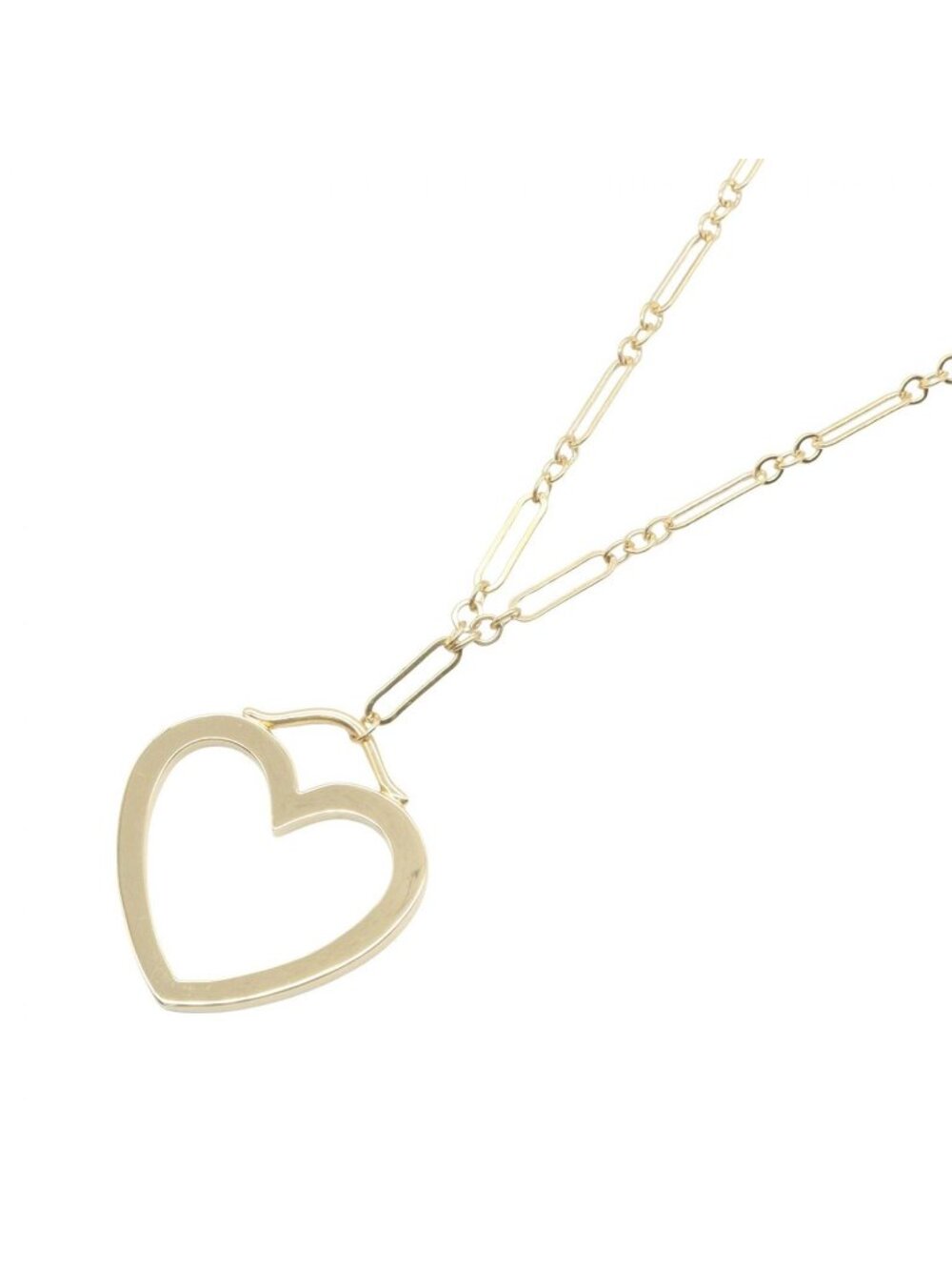 Tiffany & Co Necklace Open Heart 46 cm 18k